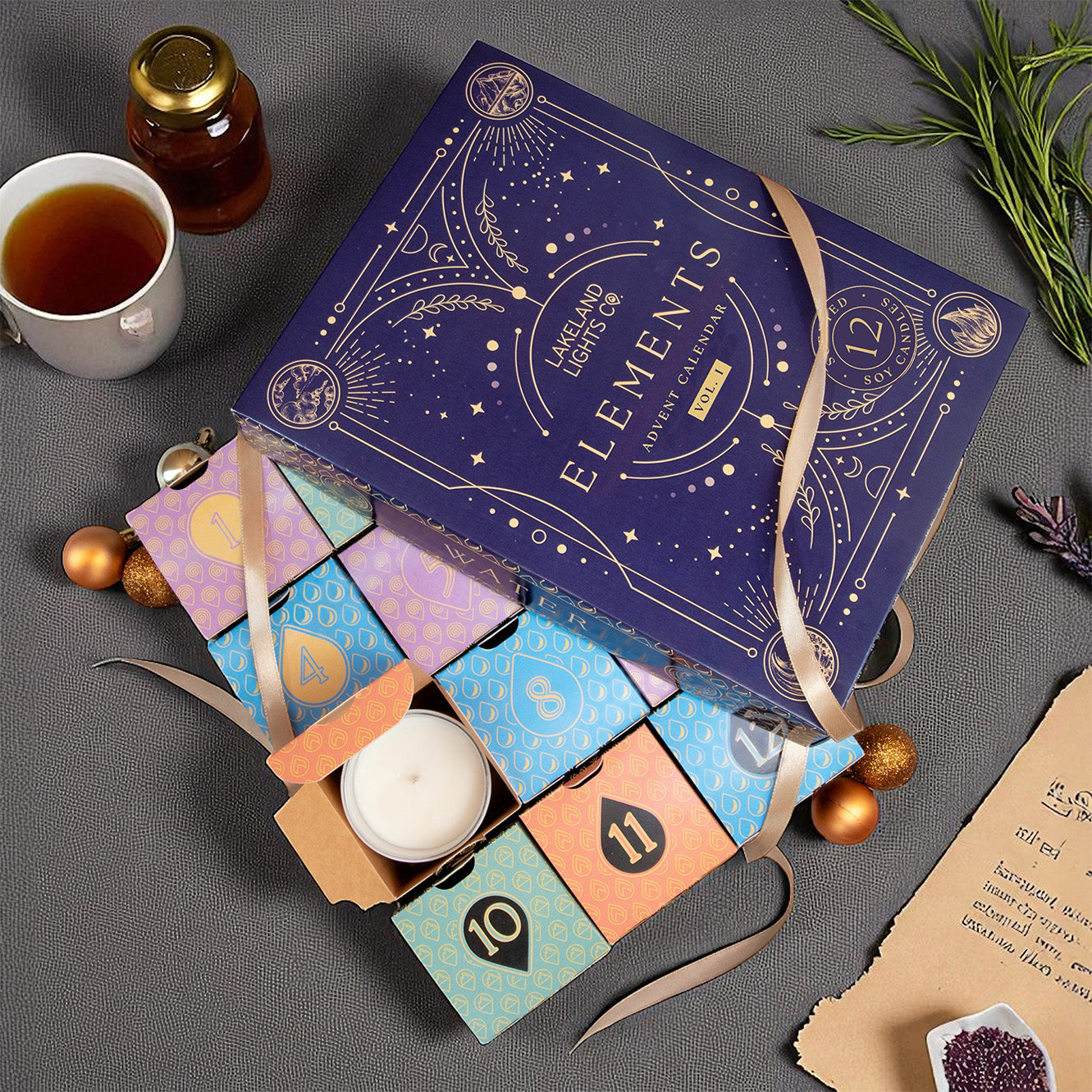 12 Day Candle Advent Calendar - 2025