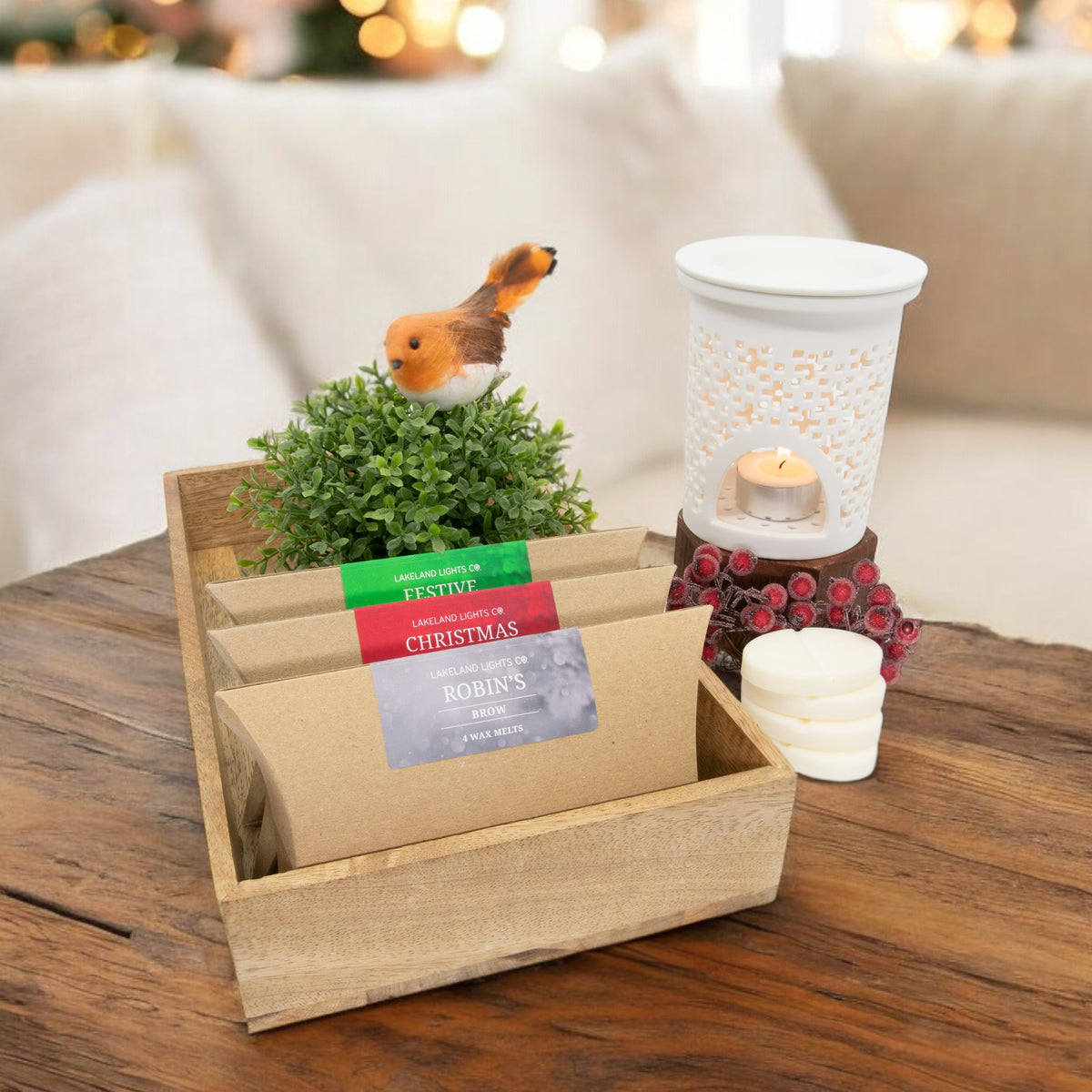 Christmas Wax Melt Collection with Melter Bundle