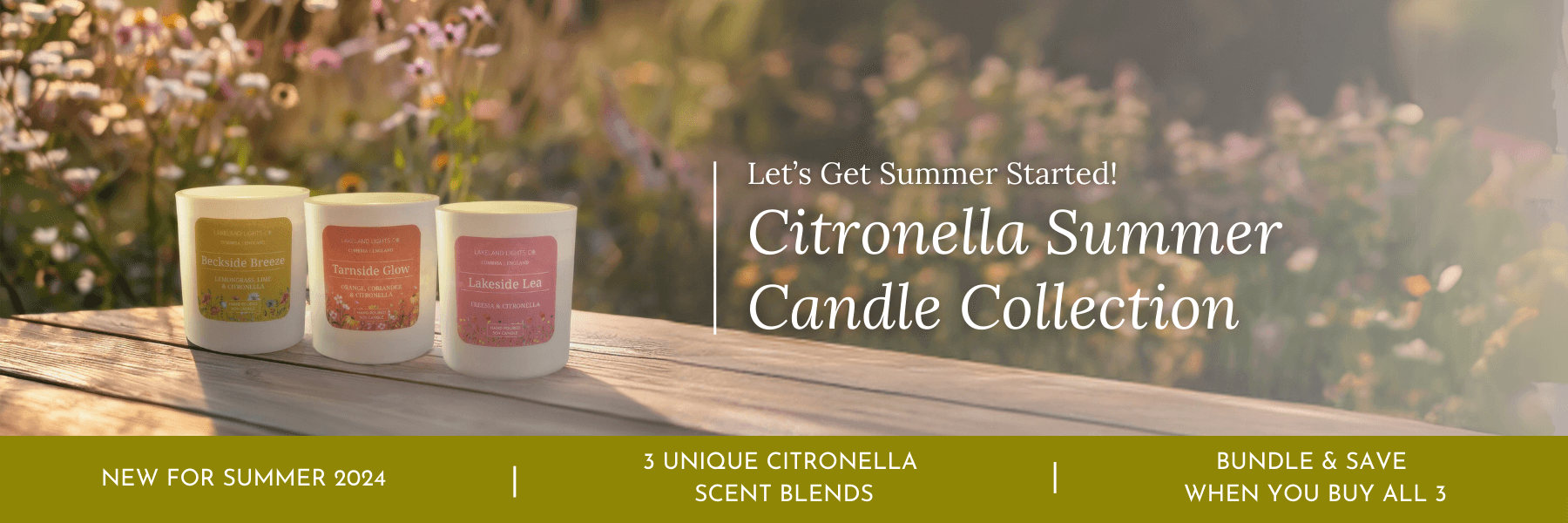 Lakeland Lights Co. Luxury Handmade Scented Soy Candles