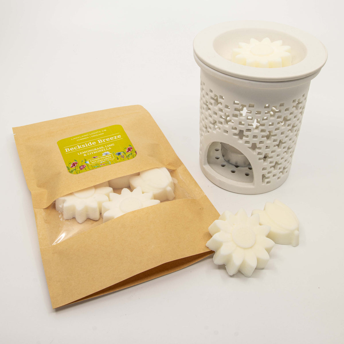Beckside Breeze Wax Melts - Lemongrass, Lime &amp; Citronella