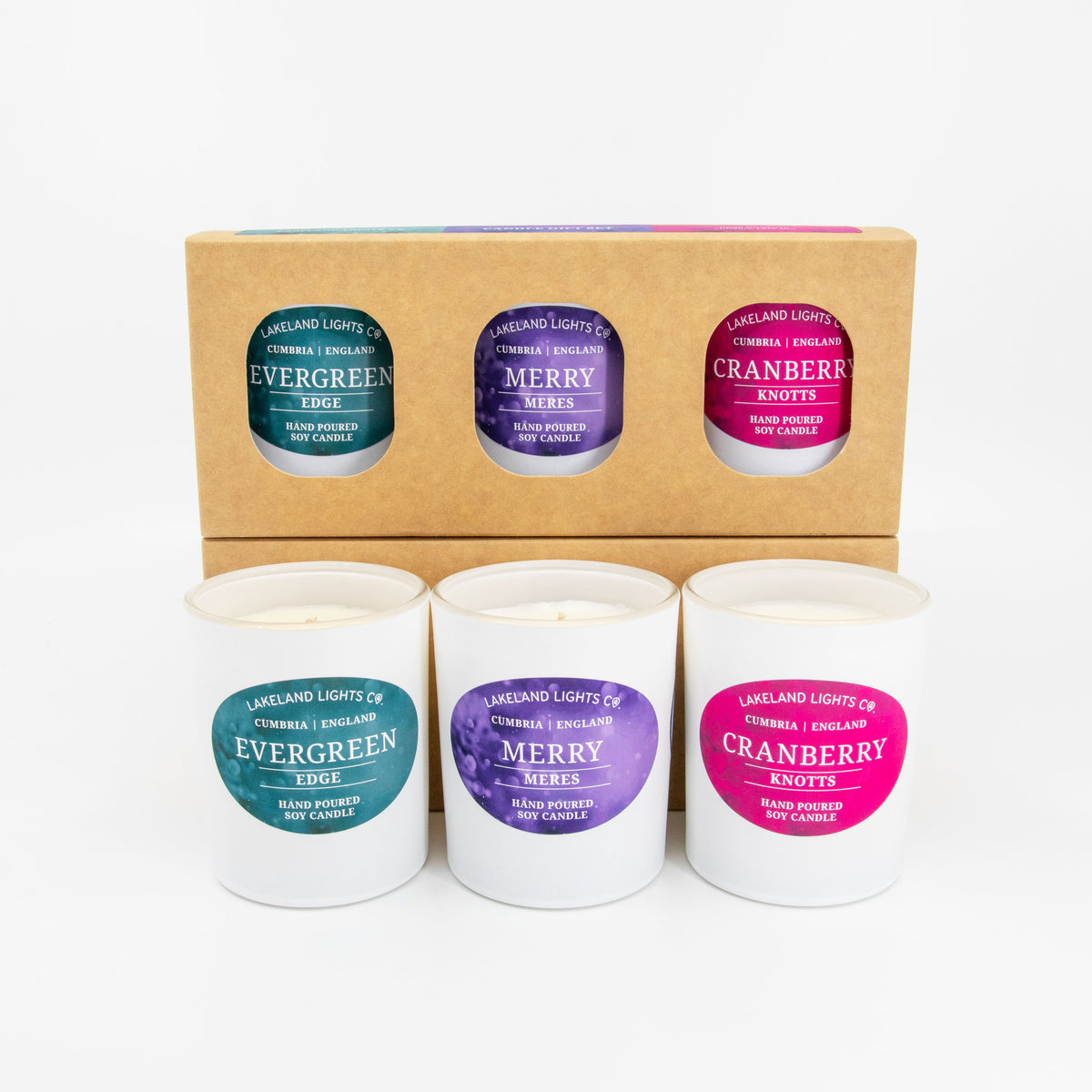 Christmas Collection - Three Candle Gift Sets