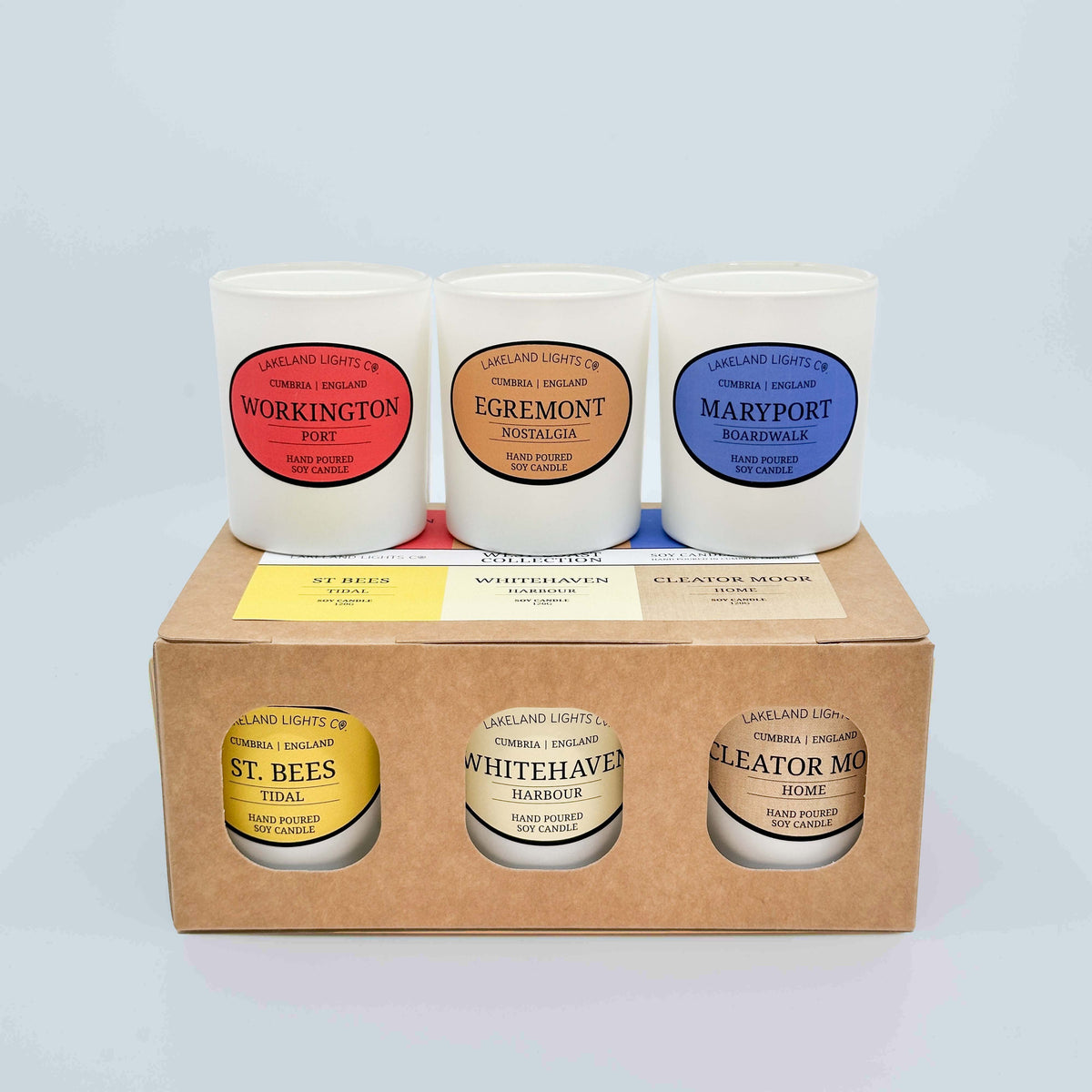 Cumbrian Six Candle Gift Sets