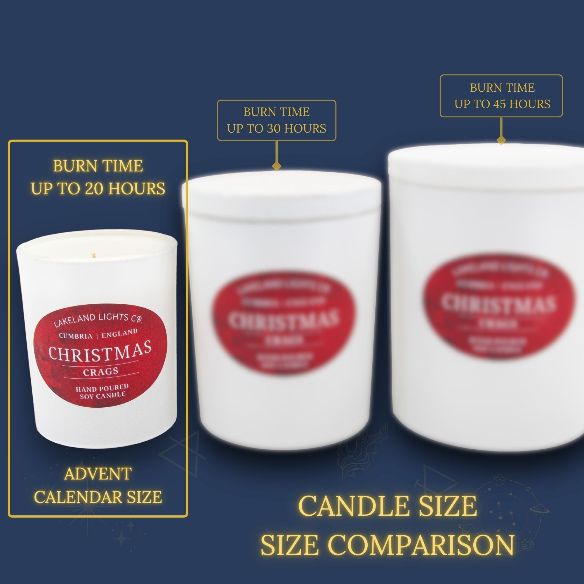 12 Day Candle Advent Calendar - 2025
