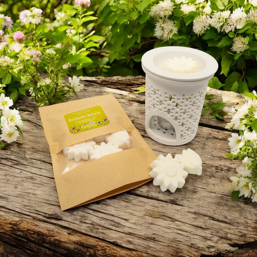 Beckside Breeze Wax Melts - Lemongrass, Lime &amp; Citronella