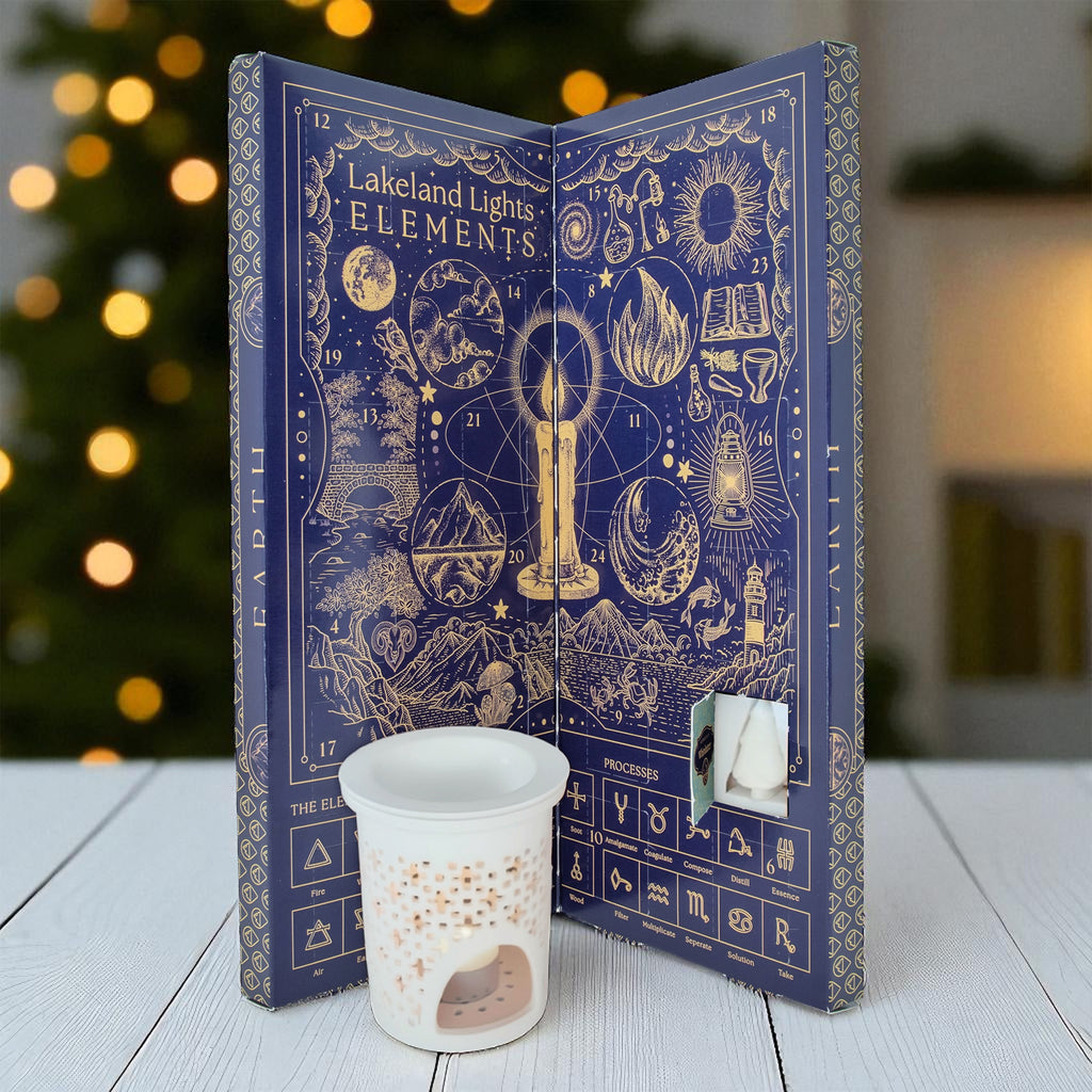 2025 Wax Melt Advent Calendar by Lakeland Lights Co Seasonal Scents