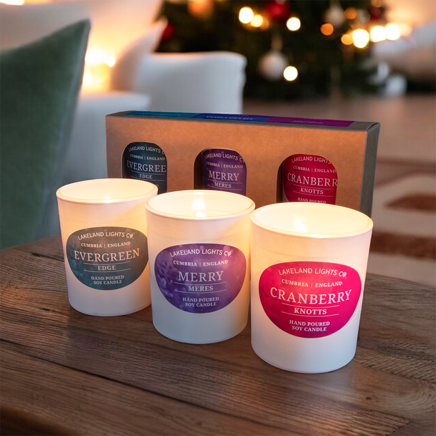 Christmas Collection - Three Candle Gift Sets