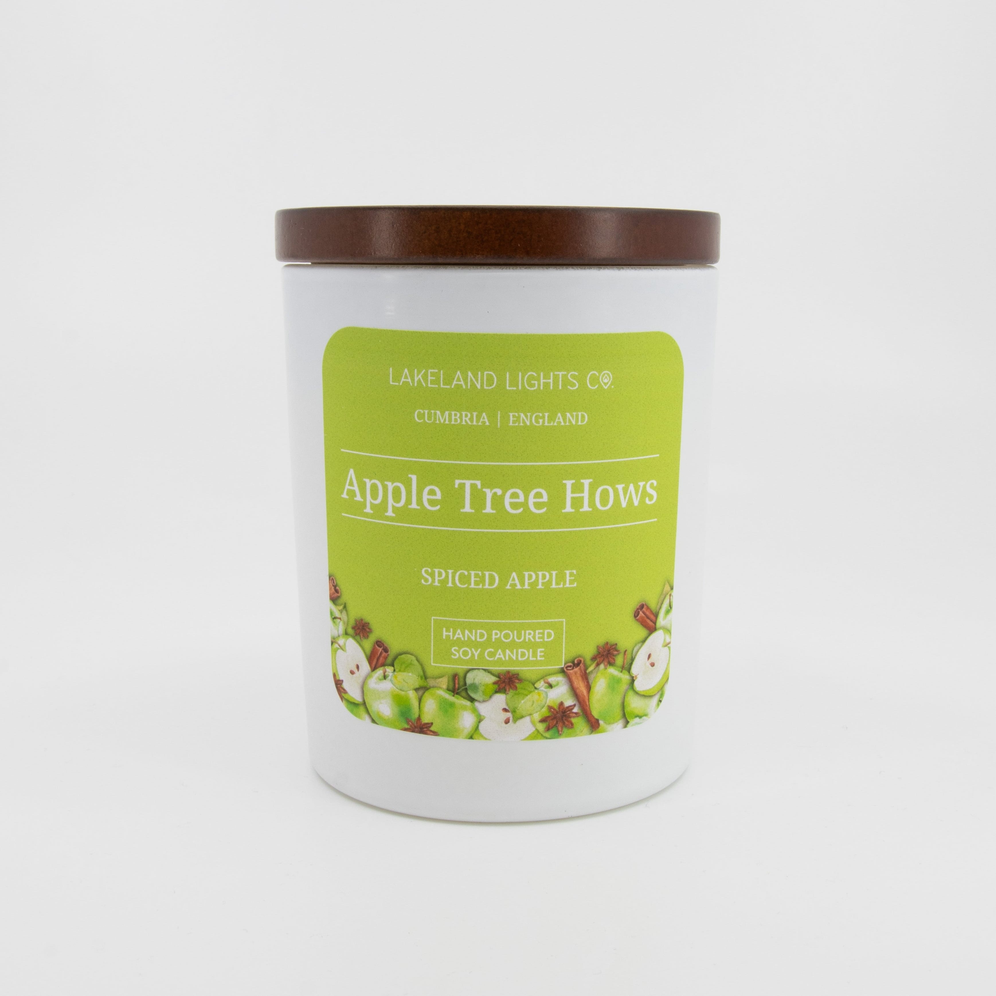 Lakeland Lights Company Apple Tree Hows - Apple Spice Soy Candle