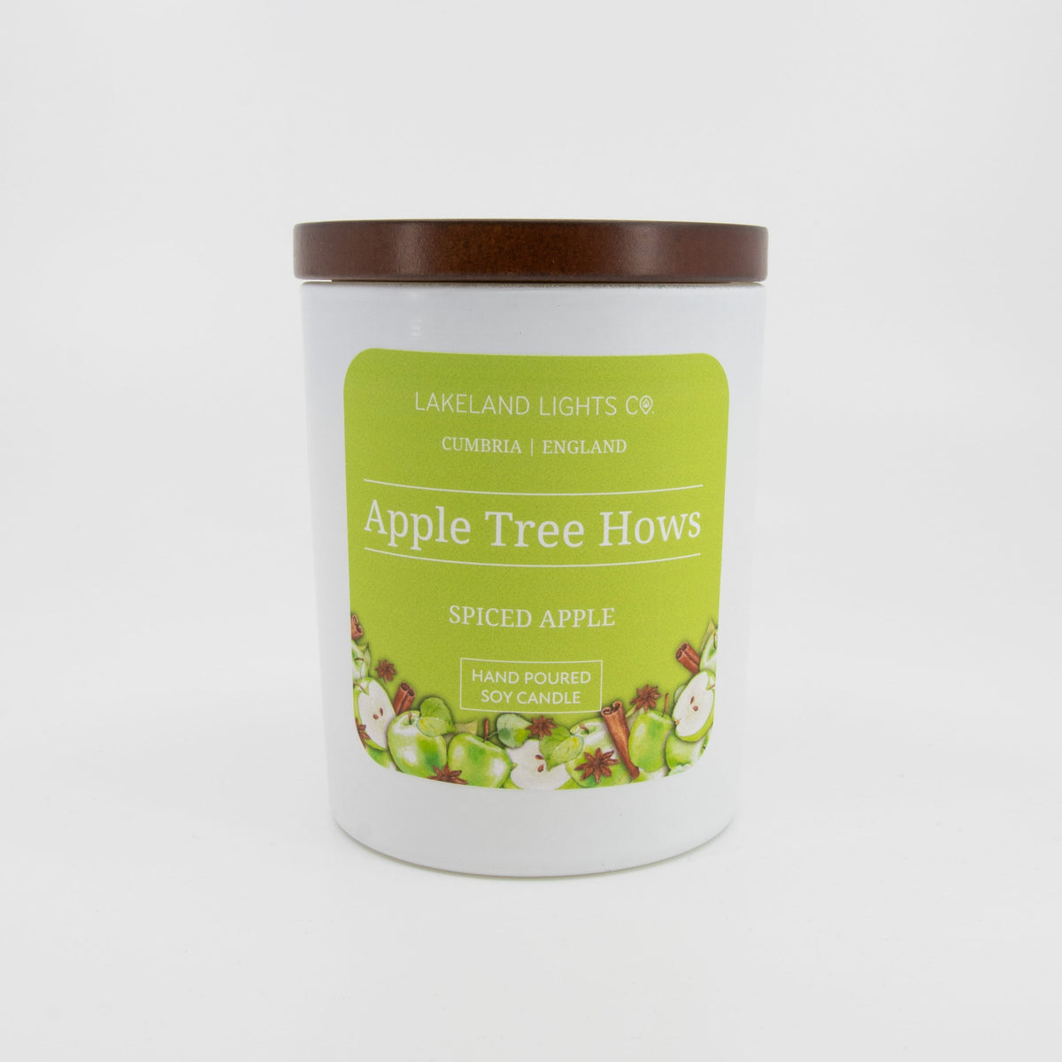 Lakeland Lights Company Apple Tree Hows - Apple Spice Soy Candle