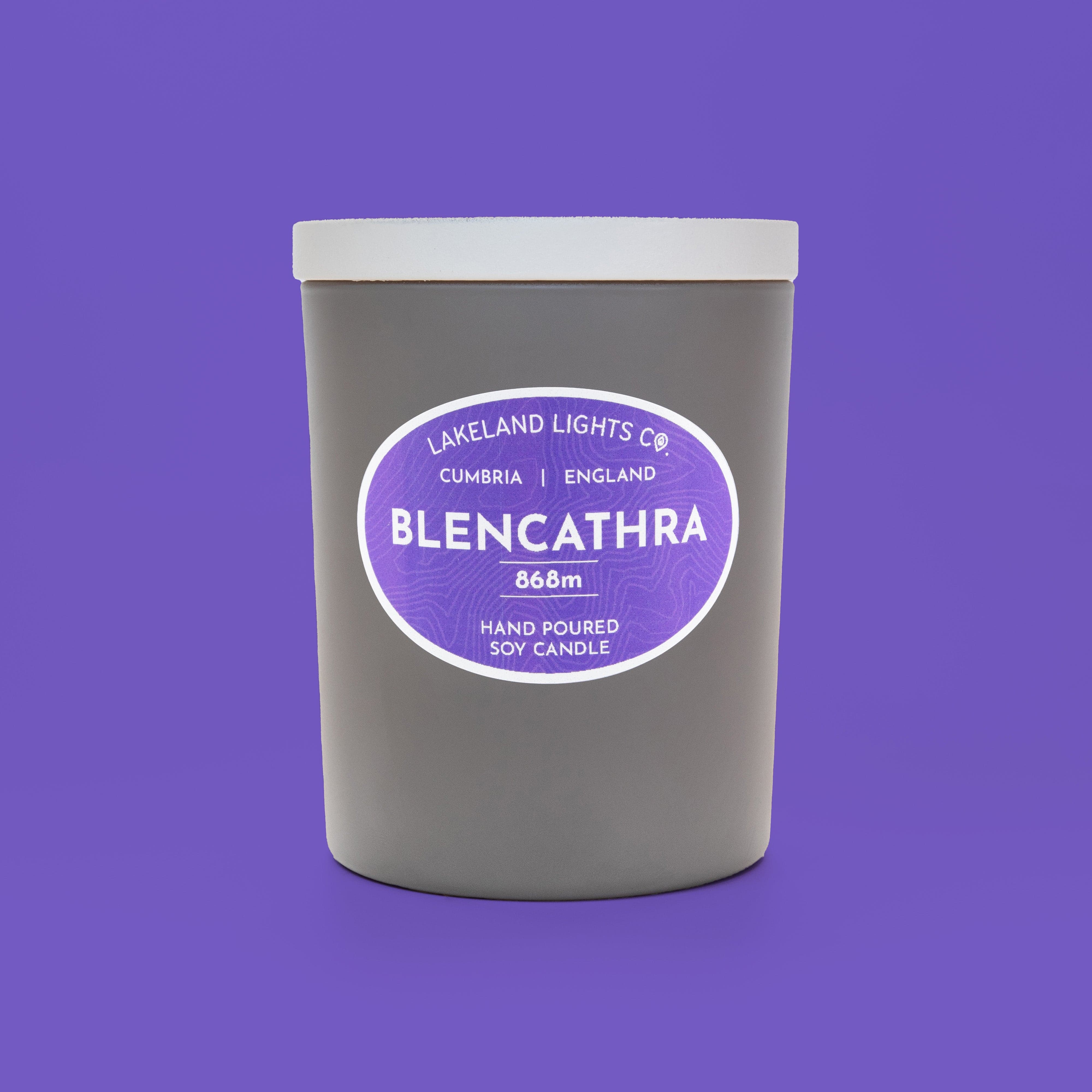 Lakeland Lights Company Blencathra - Grassy, Patchouli & Lily of the Valley Soy Candle