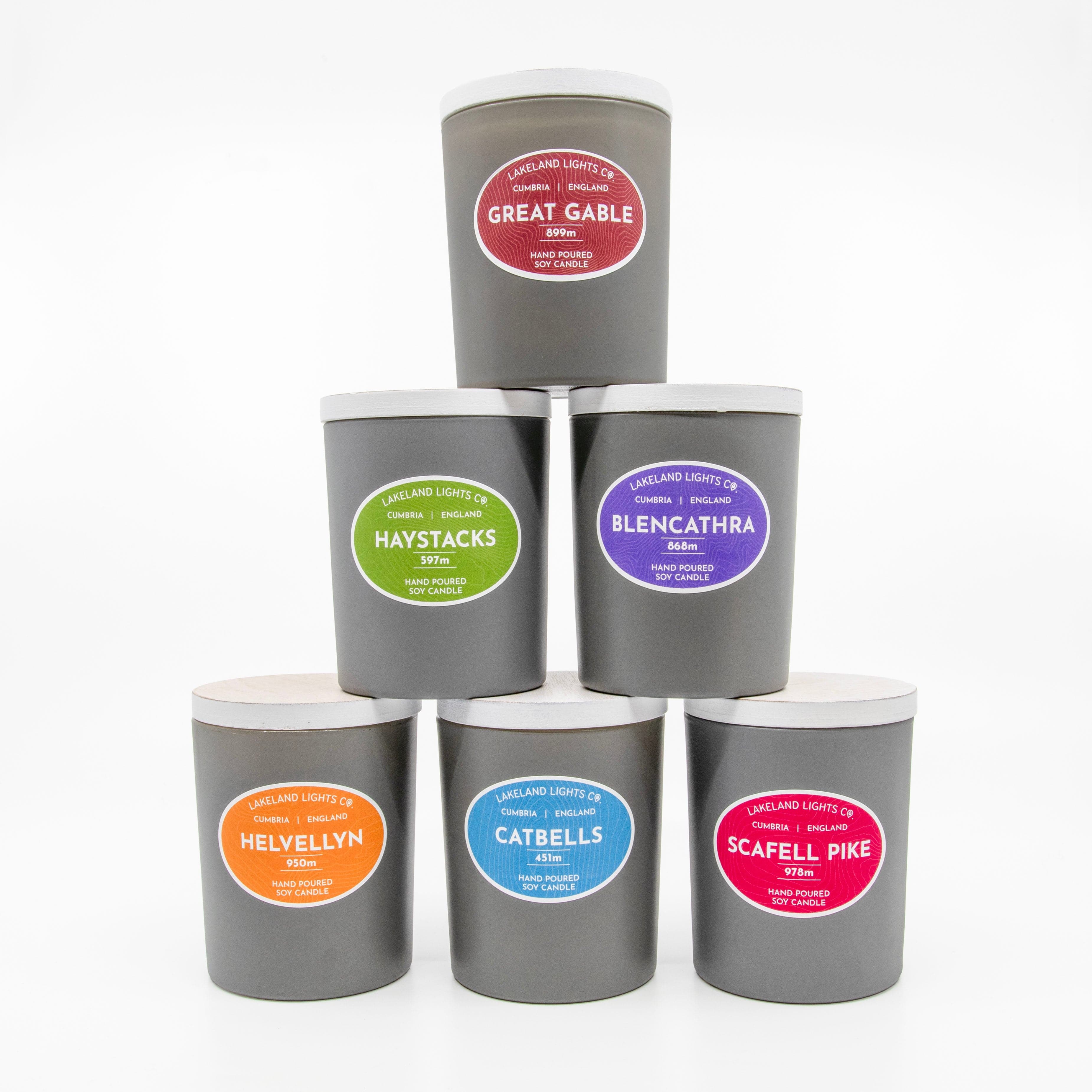 Lakeland Lights Company Blencathra - Grassy, Patchouli & Lily of the Valley Soy Candle
