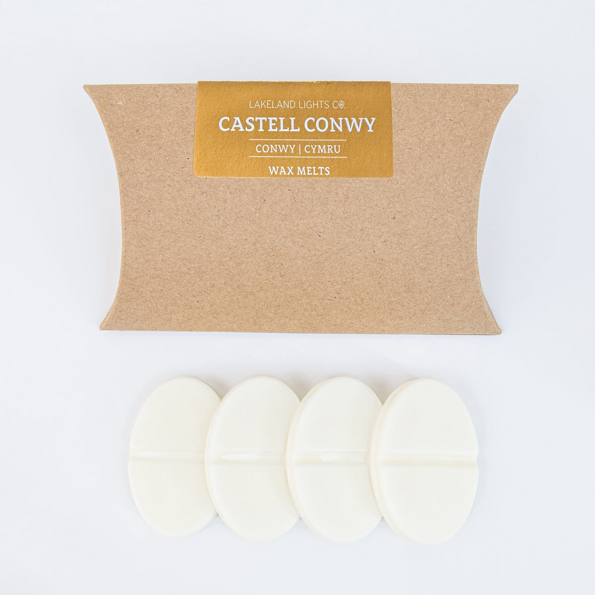 Castell Conwy Wax Melts - Honey, Amber &amp; Sandalwood