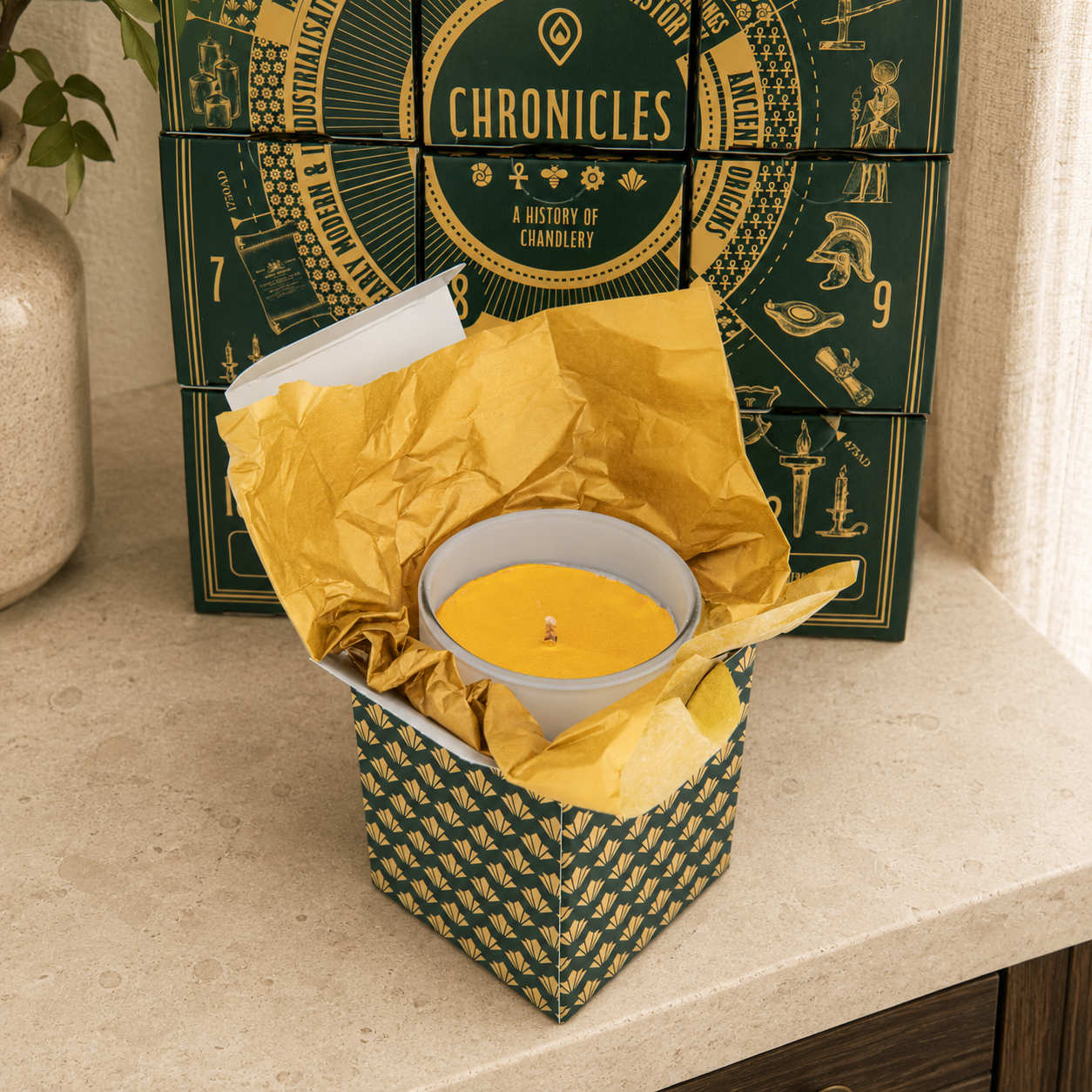 Lakeland Lights Company Christmas Candle Collection 2026 - Chronicles, Volume II Soy Candle