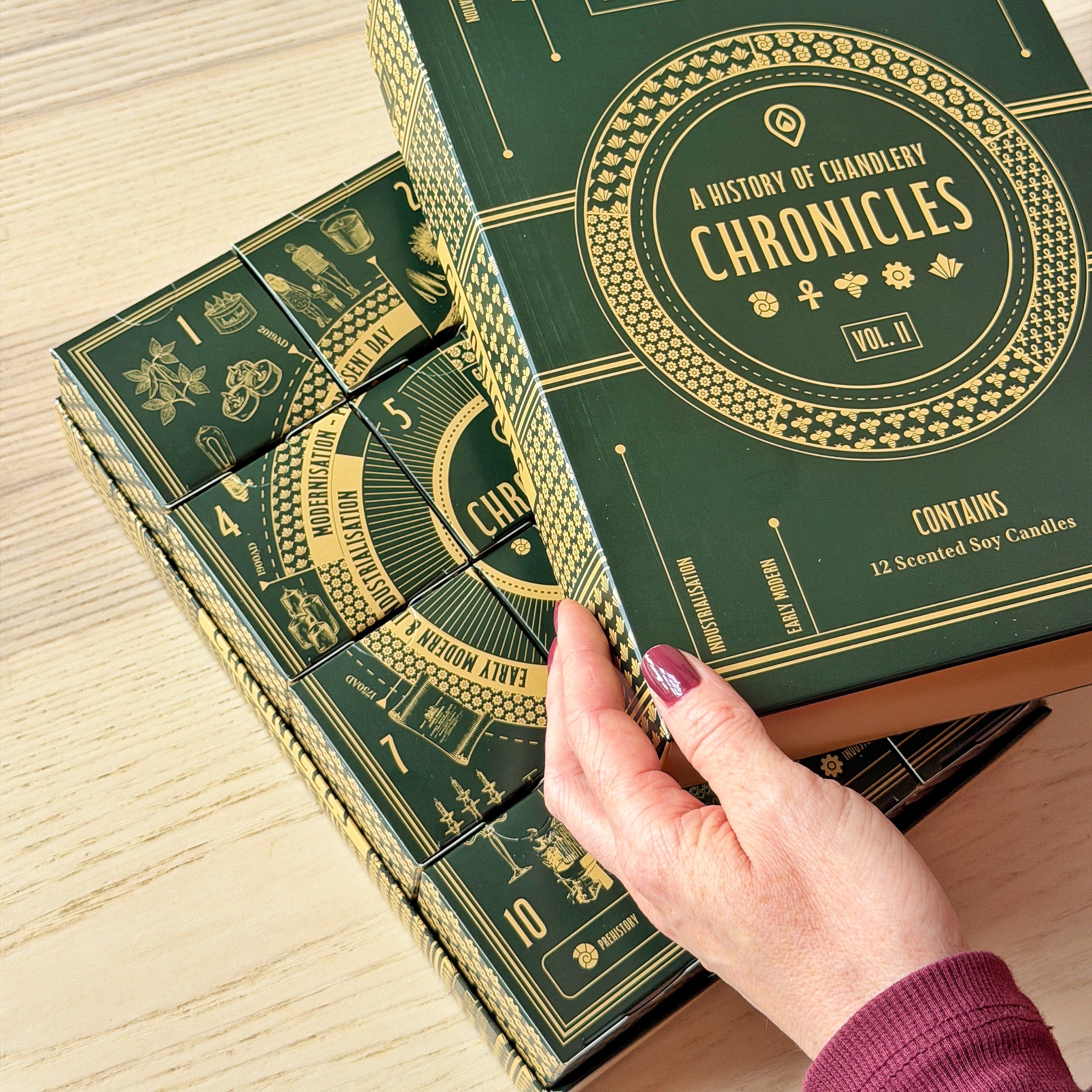 Lakeland Lights Company Christmas Candle Collection 2026 - Chronicles, Volume II Soy Candle