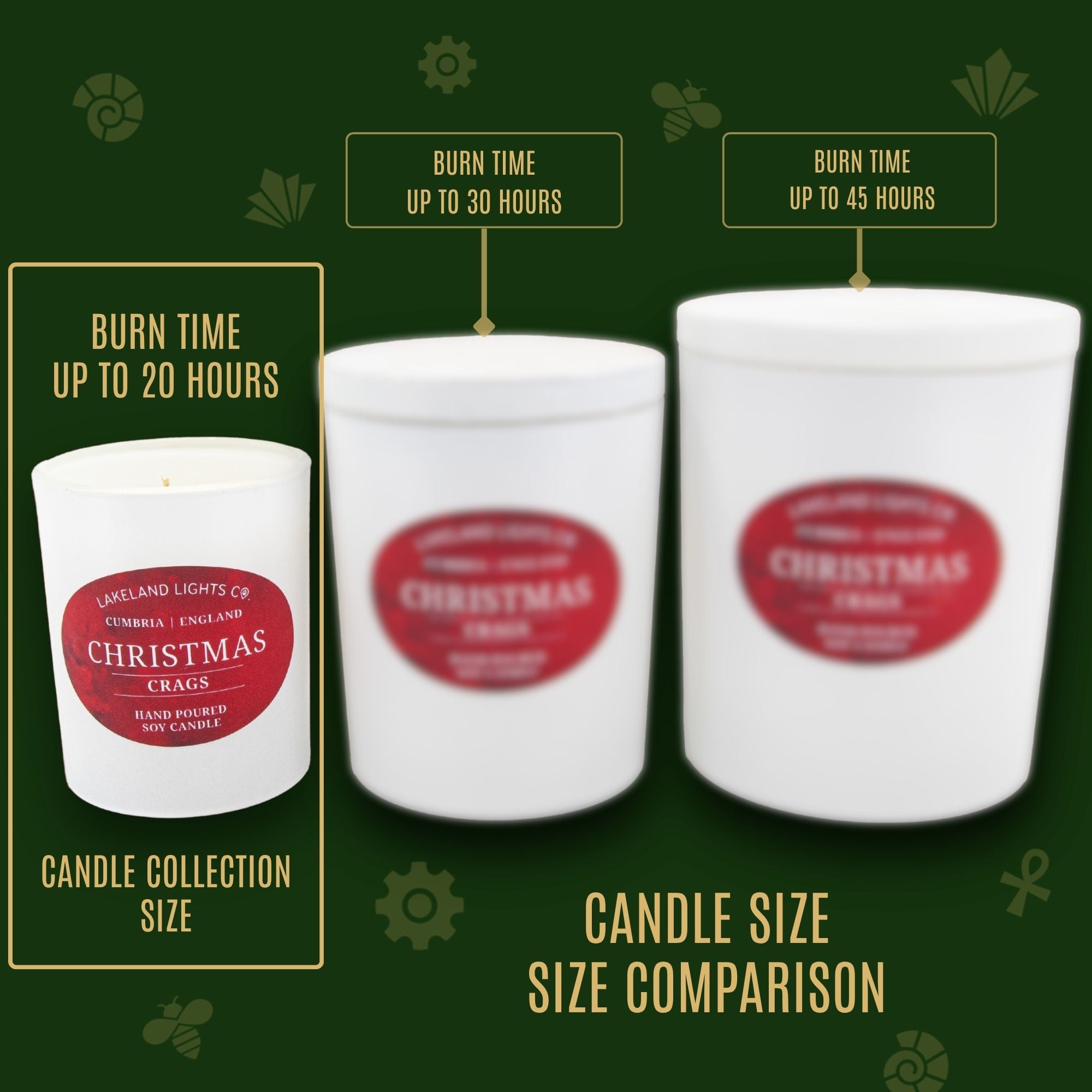 Lakeland Lights Company Christmas Candle Collection 2026 - Chronicles, Volume II Soy Candle