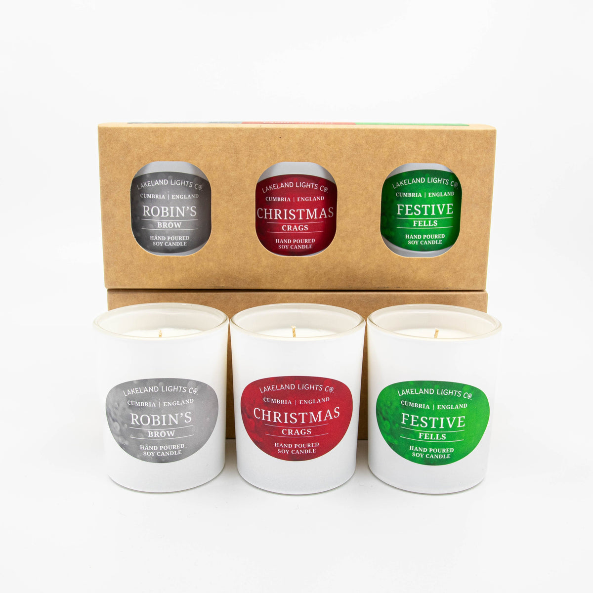 Christmas Collection - Three Candle Gift Sets