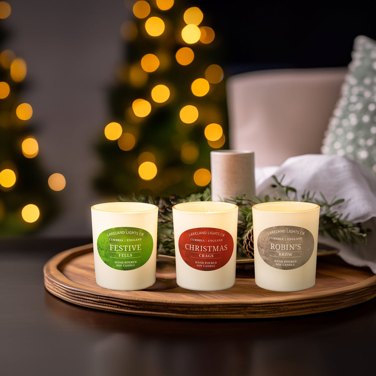 Christmas Collection - Three Candle Gift Sets