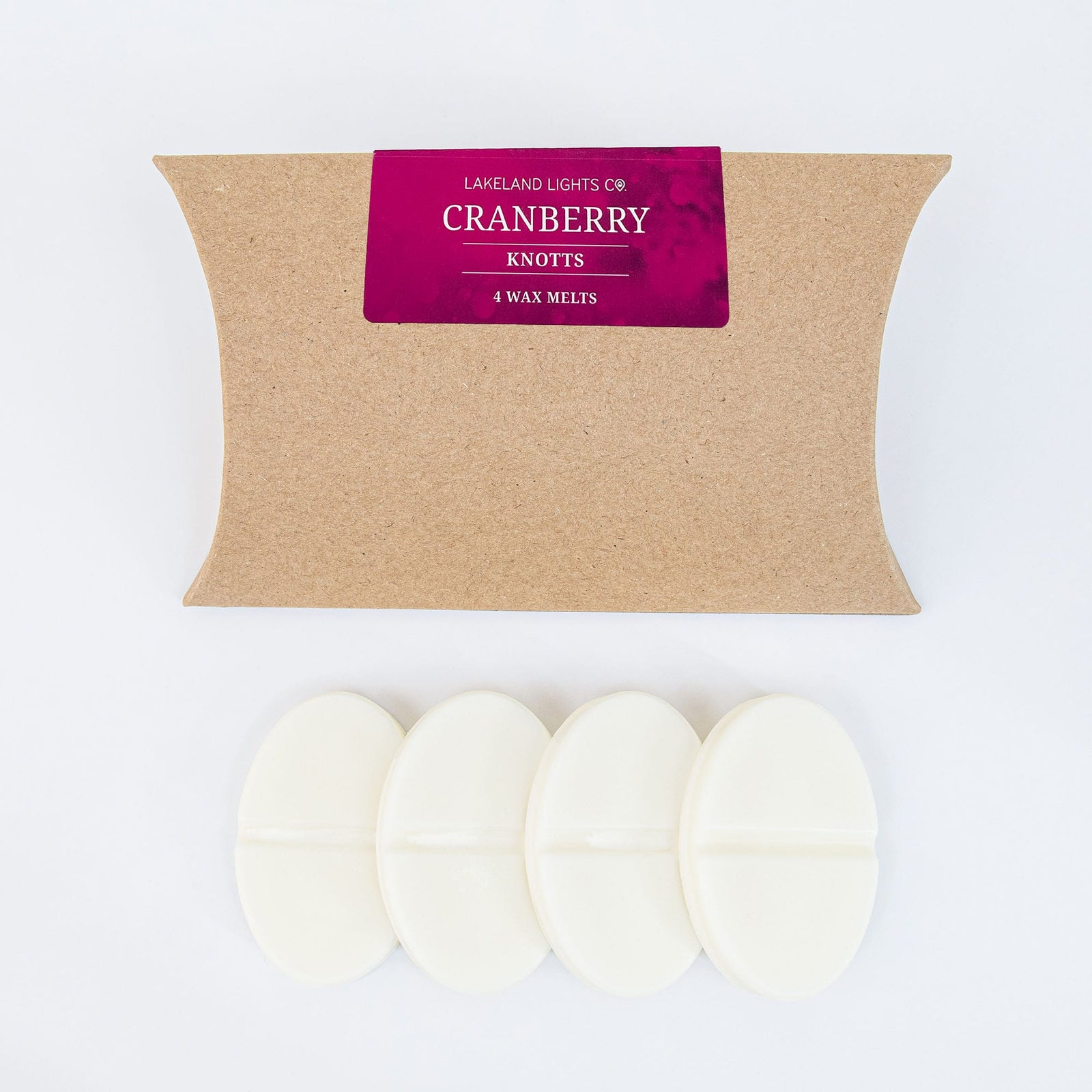Lakeland Lights Company Cranberry Knotts Wax Melts - Cranberry, Fruity & Spicy Soy Candle