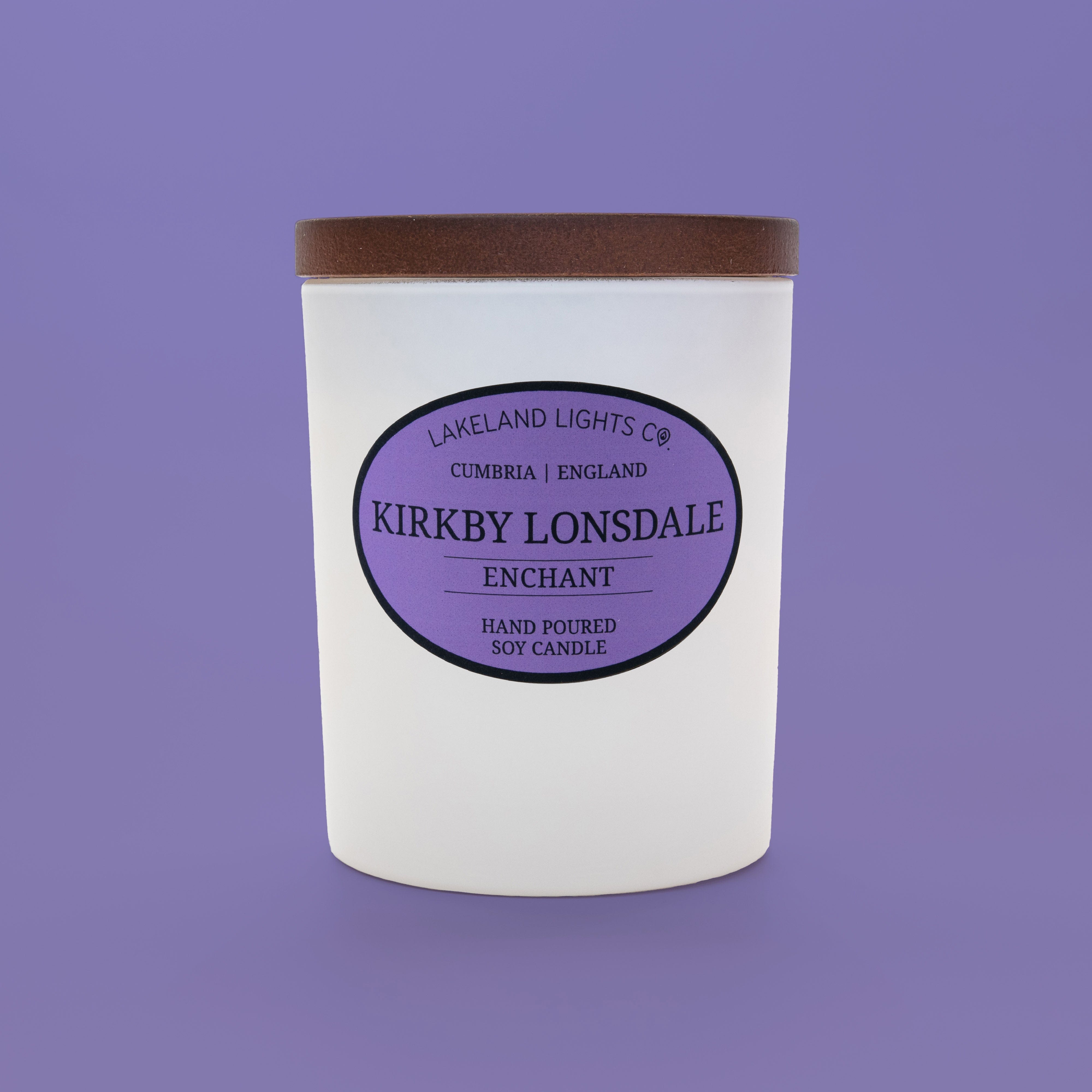 Lakeland Lights Company Kirkby Lonsdale - Apple, Magnolia & Patchouli Soy Candle