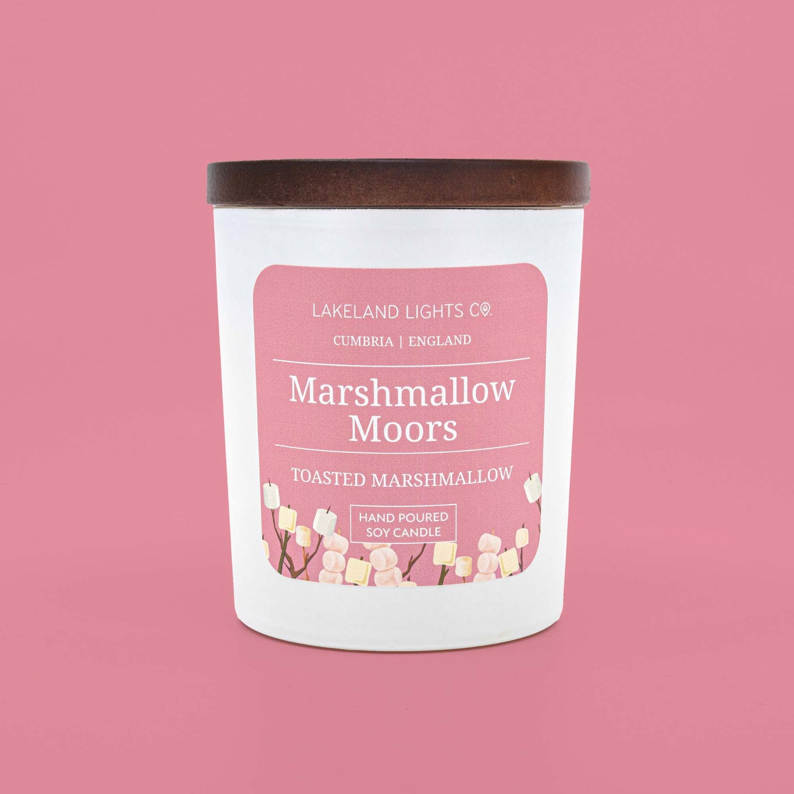 Lakeland Lights Company Marshmallow Moors - Toasted Marshmallow Soy Candle