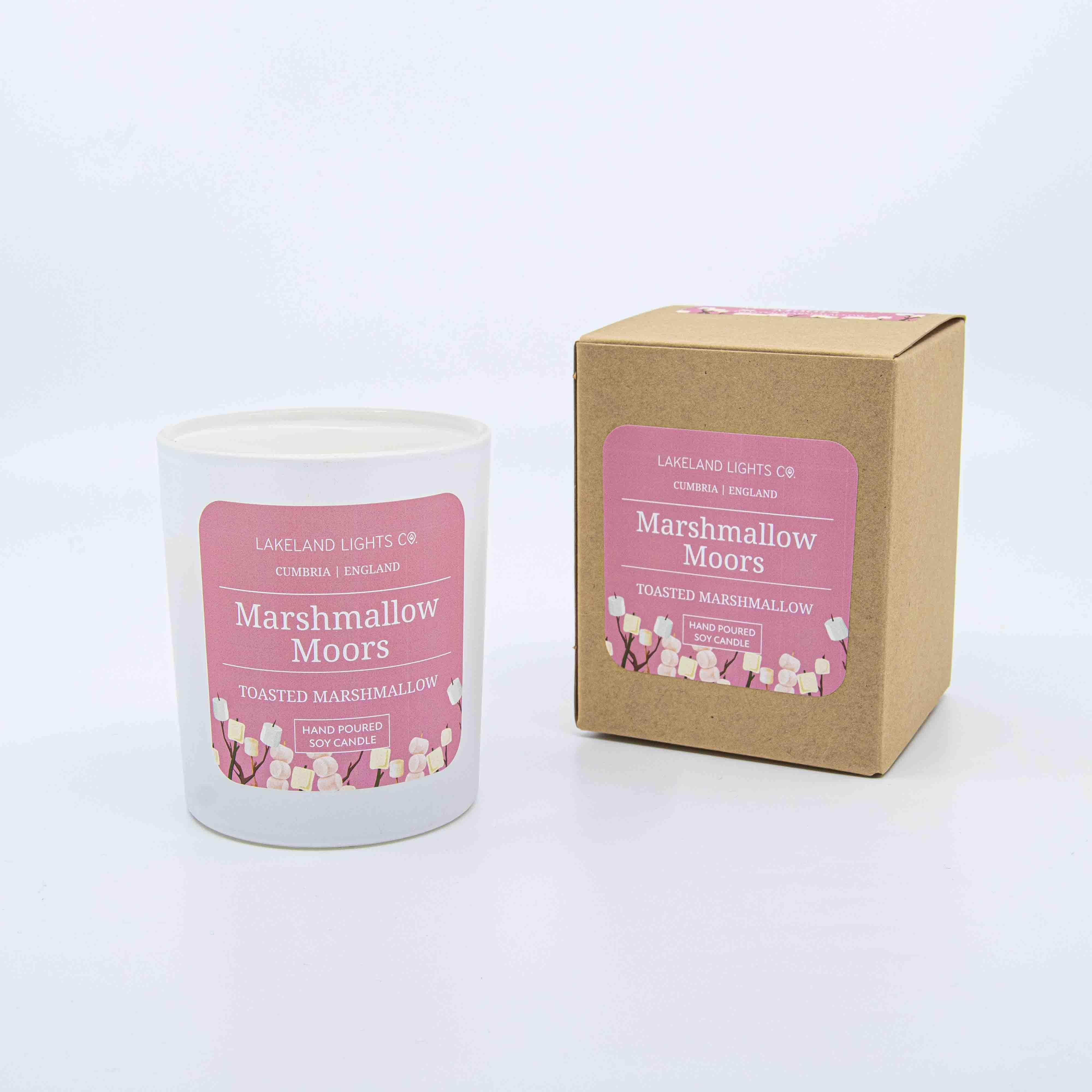 Lakeland Lights Company Marshmallow Moors - Toasted Marshmallow Soy Candle