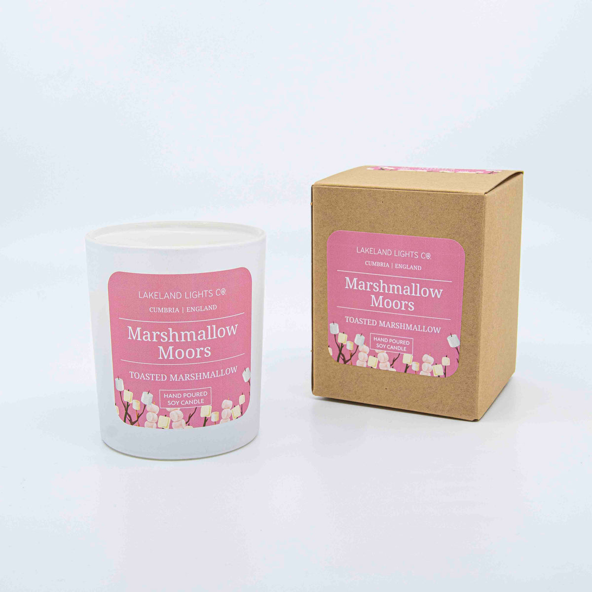 Lakeland Lights Company Marshmallow Moors - Toasted Marshmallow Soy Candle