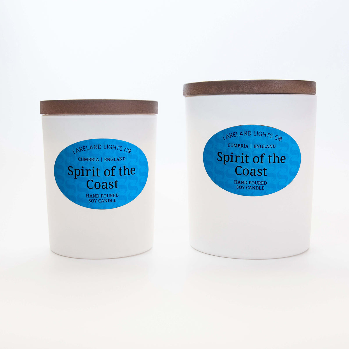 Lakeland Lights Company Spirit of the Coast - Citrus, Amber & Floral Soy Candle