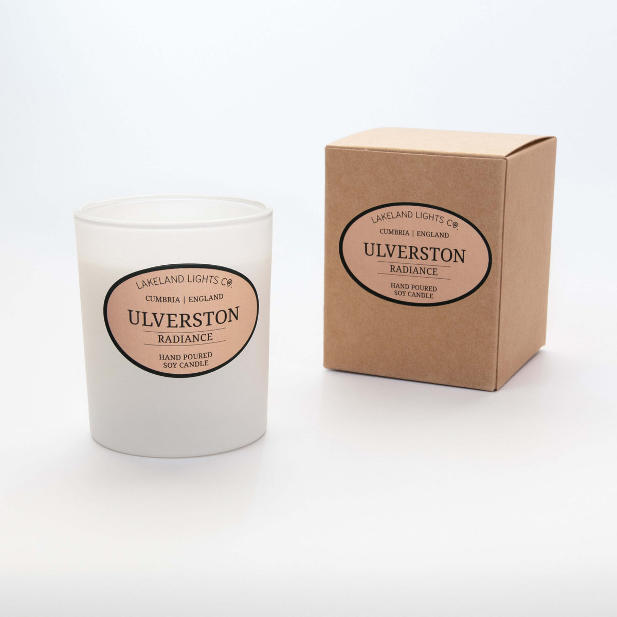 Lakeland Lights Company Ulverston - Fruity, Coconut & Vanilla Soy Candle