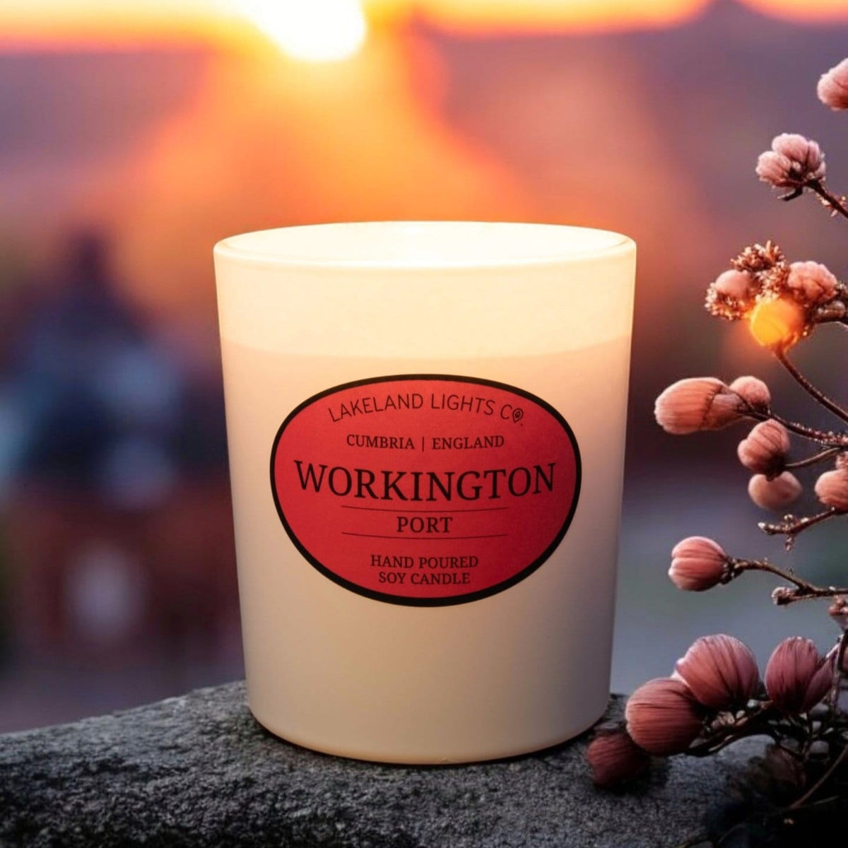 Lakeland Lights Company Workington - Fruity, Floral & Citrus Soy Candle