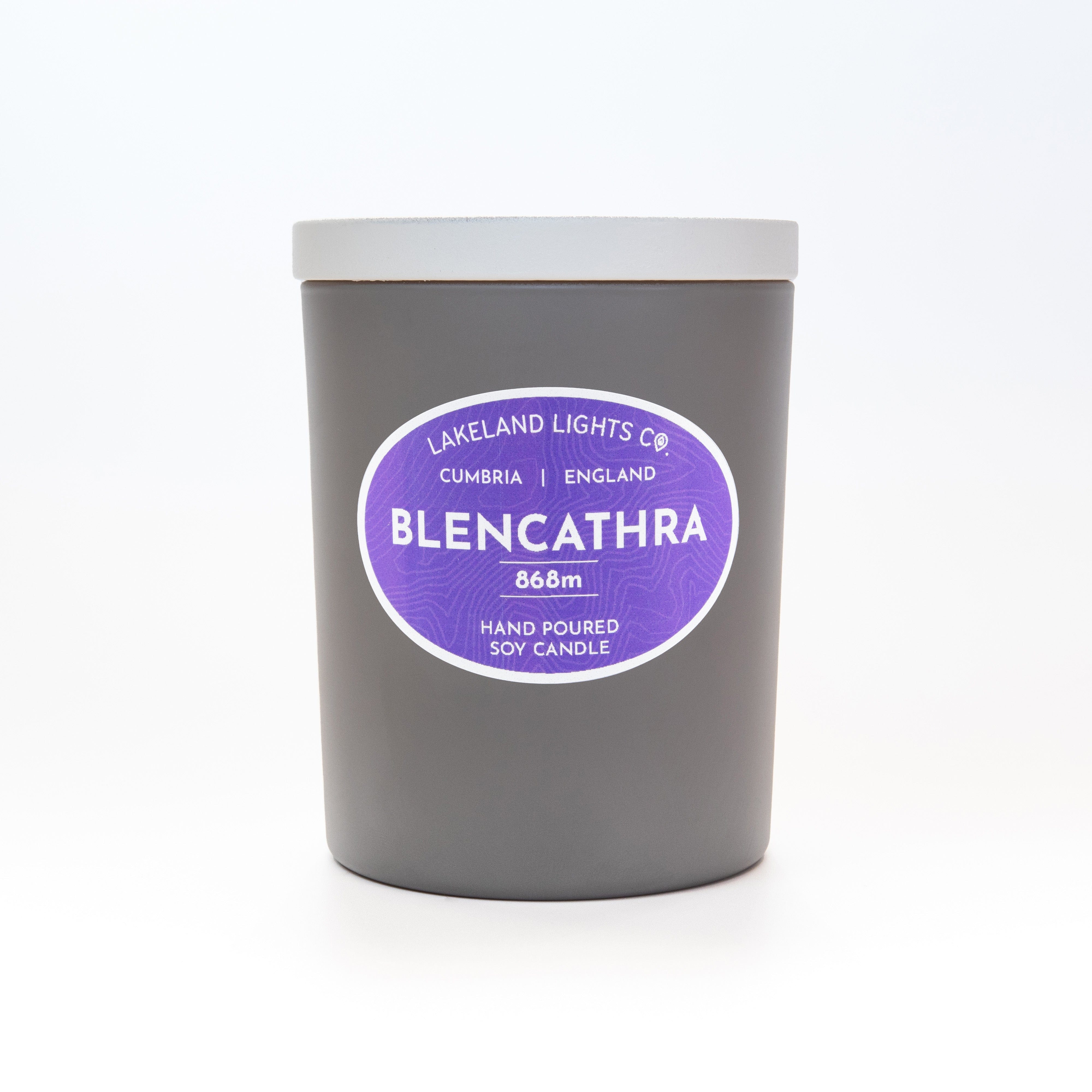 Lakeland Lights Company Blencathra - Grassy, Patchouli & Lily of the Valley Soy Candle