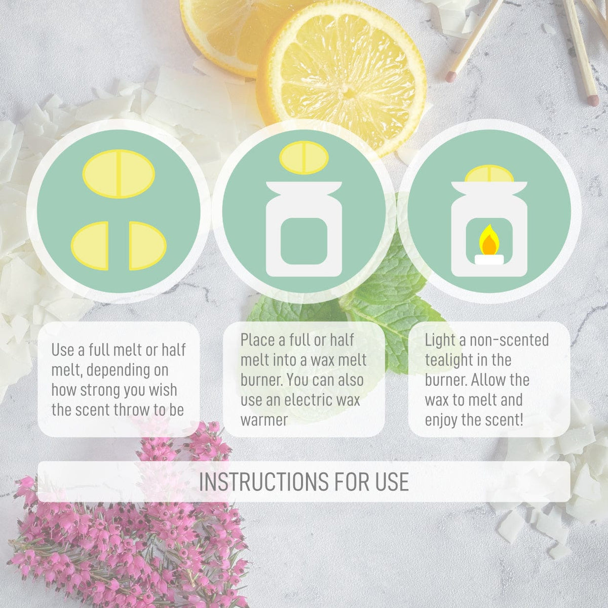 Christmas Crags Wax Melts - Citrus, Cinnamon & Spices